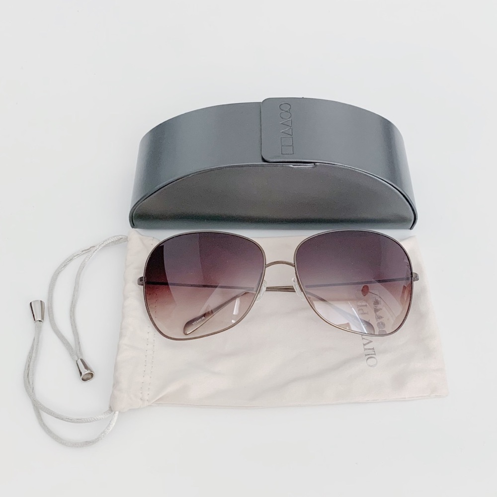 [SOLD] Oliver Peoples Elsie Titanium Sunglasses